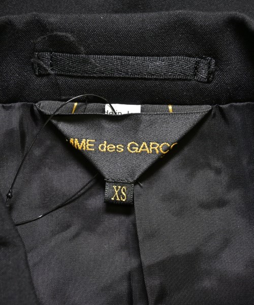 COMME des GARCONS（コムデギャルソン）カジュアルジャケット 黒 サイズ:XS レディース/2200604548122