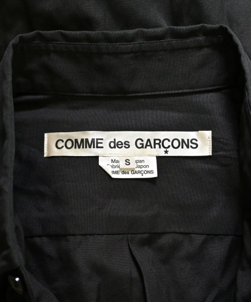 COMME des GARCONS（コムデギャルソン）カジュアルシャツ 黒 サイズ:S レディース/2200603759024