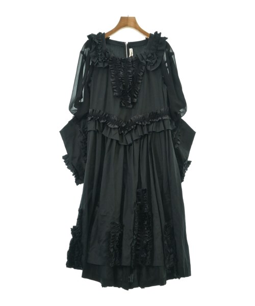 コムデギャルソン　ワンピース コムデギャルソンCOMME des GARCONS キュプラ切替ウールギャバ