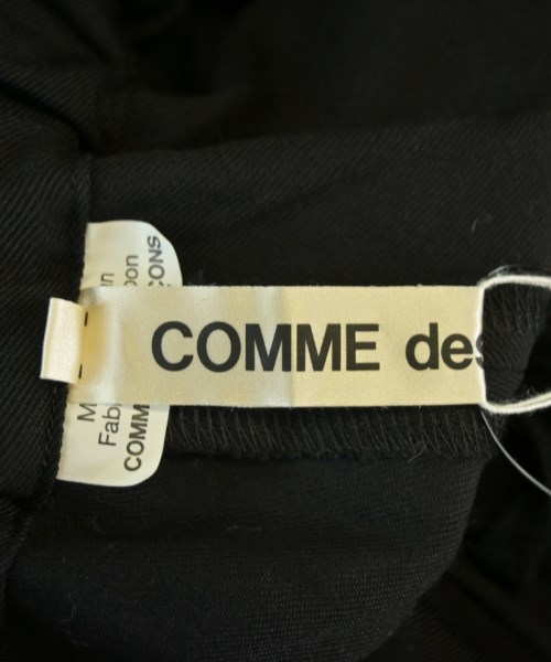 COMME des GARCONS（コムデギャルソン）クロップドパンツ 黒 サイズ:S レディース/2200602604073