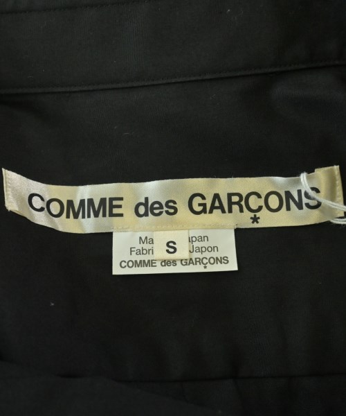 COMME des GARCONS（コムデギャルソン）カジュアルシャツ 黒 サイズ:S レディース/2200605749184