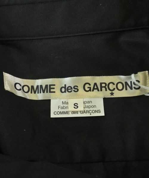 COMME des GARCONS（コムデギャルソン）カジュアルシャツ 黒 サイズ:S レディース/2200605749191