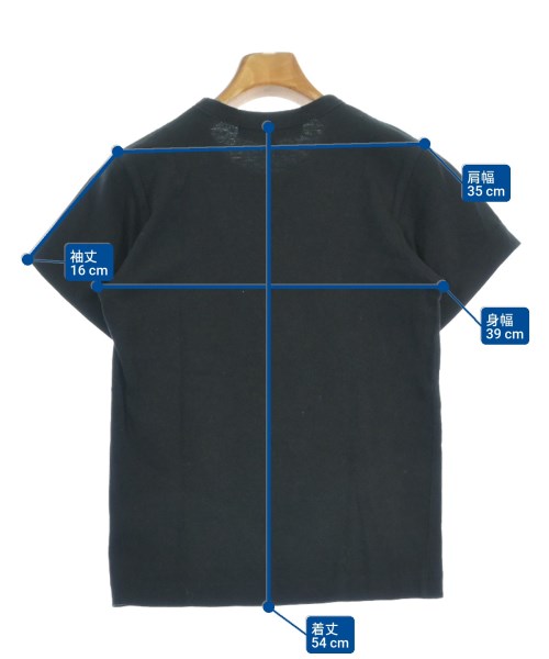 GOOD DESIGN SHOP COMME des GARCONS（グッドデザインショップコムデギャルソン）Tシャツ・カットソー 黒 サイズ:S レディース/2200602570095