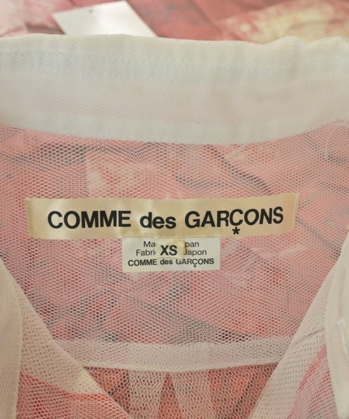 COMME des GARCONS（コムデギャルソン）カジュアルシャツ 赤 サイズ:XS レディース/2200604798039