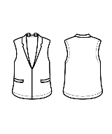 COMME des GARCONS（コムデギャルソン）ベスト 黒 サイズ:S レディース/2200605966024