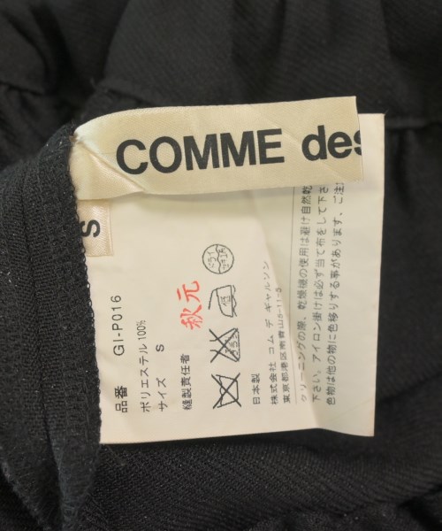 COMME des GARCONS（コムデギャルソン）ショートパンツ 黒 サイズ:S レディース/2200603557231