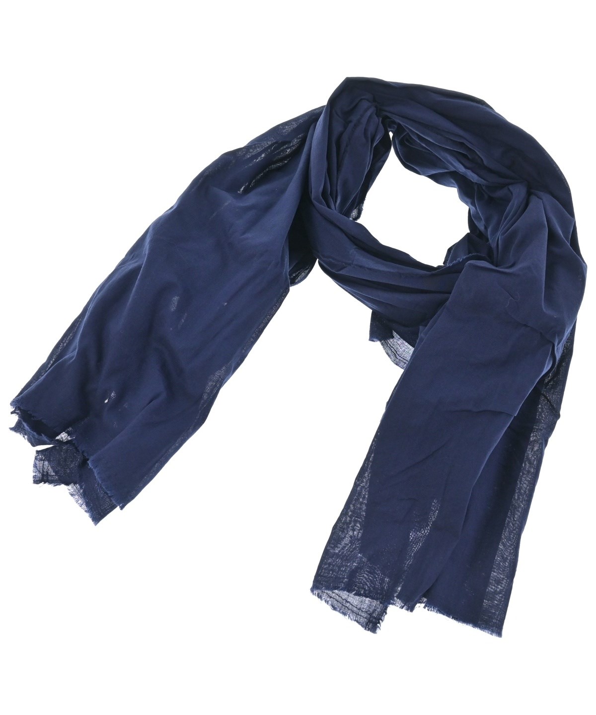 COMME des GARCONS（コムデギャルソン）ストール 紺 サイズ:- メンズ