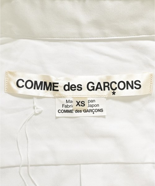 COMME des GARCONS（コムデギャルソン）カジュアルシャツ 白 サイズ:XS レディース/2200609564042