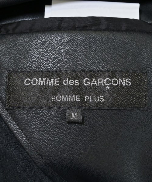 COMME des GARCONS HOMME PLUS（コムデギャルソンオムプリュス）カジュアルジャケット 黒 サイズ:M メンズ/2200567762023
