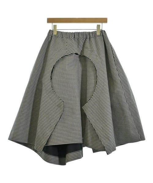COMME des GARCONS（コムデギャルソン）ひざ丈スカート 黒 サイズ:XS レディース/2200670015023