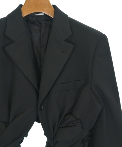 COMME des GARCONS（コムデギャルソン）テーラードジャケット 黒 サイズ:S レディース/2200672895067