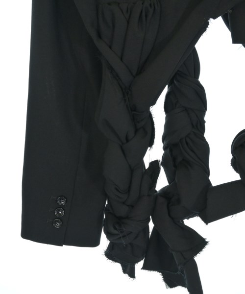COMME des GARCONS（コムデギャルソン）テーラードジャケット 黒 サイズ:S レディース/2200672895067