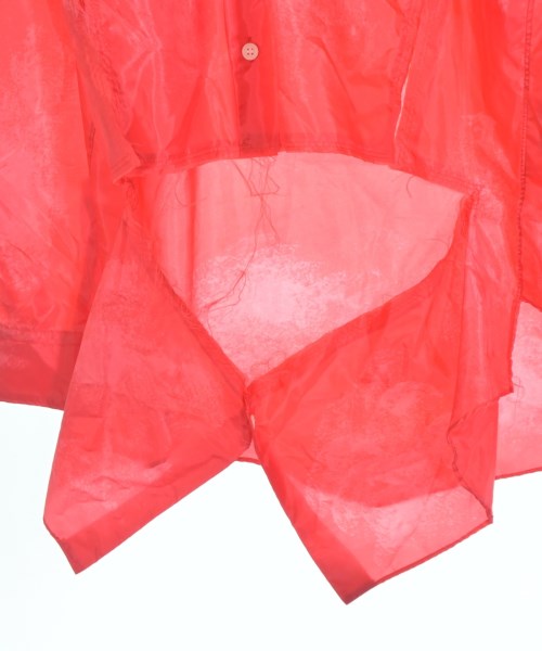 COMME des GARCONS（コムデギャルソン）カジュアルシャツ 赤 サイズ:XS レディース/2200672482229