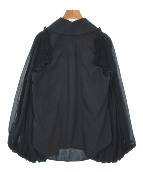 COMME des GARCONS（コムデギャルソン）カジュアルシャツ 黒 サイズ:XS レディース/2200672991011
