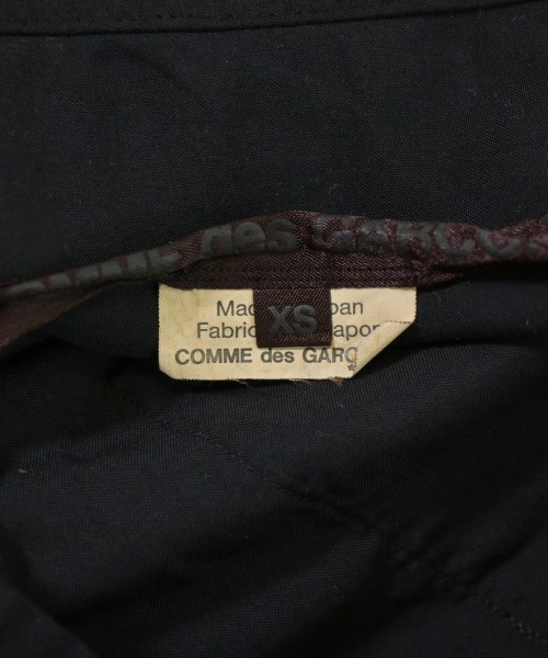 COMME des GARCONS（コムデギャルソン）カジュアルシャツ 黒 サイズ:XS レディース/2200672991011
