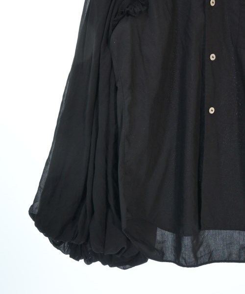 COMME des GARCONS（コムデギャルソン）カジュアルシャツ 黒 サイズ:XS レディース/2200672991011