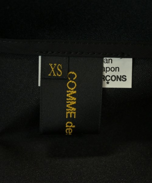 COMME des GARCONS（コムデギャルソン）カジュアルジャケット 黒 サイズ:XS レディース/2200672991042
