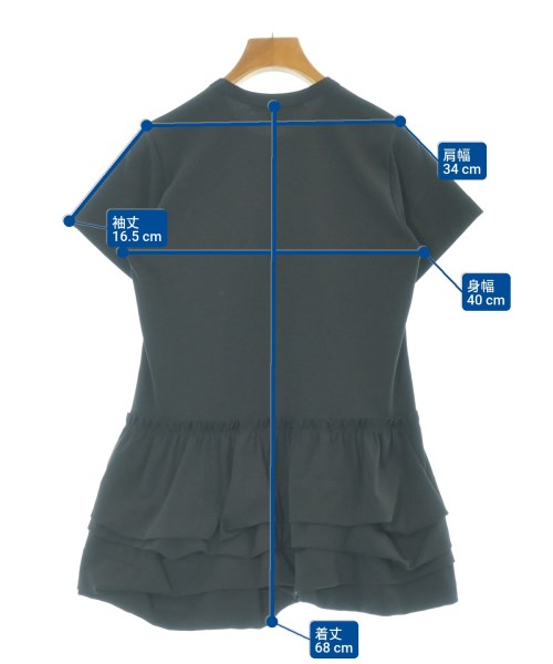 COMME des GARCONS（コムデギャルソン）Tシャツ・カットソー 黒 サイズ:XS レディース/2200672991073