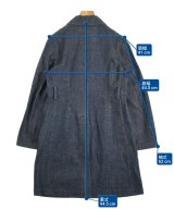 COMME des GARCONS（コムデギャルソン）ステンカラーコート 紺 サイズ:-(M位) レディース/2200673044020