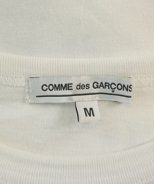 COMME des GARCONS（コムデギャルソン）Tシャツ・カットソー 白 サイズ:M メンズ/2200673088048