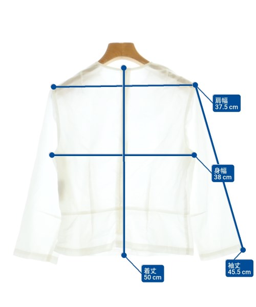 COMME des GARCONS（コムデギャルソン）ブラウス 白 サイズ:S レディース/2200666786098