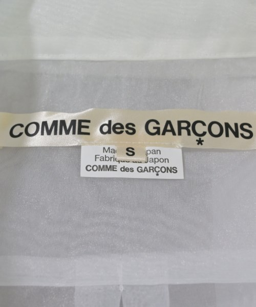 COMME des GARCONS（コムデギャルソン）カジュアルシャツ 白 サイズ:S レディース/2200673743077