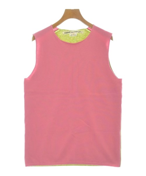 COMME des GARCONS(コムデギャルソン)ベスト/ノースリーブ ピンク サイズ:S/2200673888075