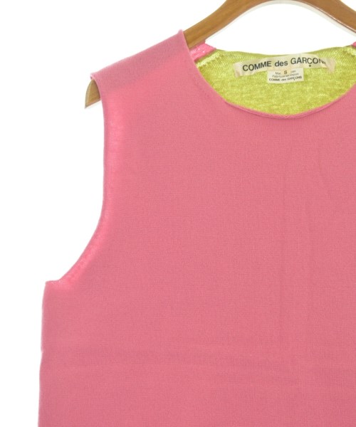COMME des GARCONS（コムデギャルソン）ベスト/ノースリーブ ピンク サイズ:S レディース/2200673888075