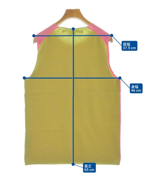 COMME des GARCONS（コムデギャルソン）ベスト/ノースリーブ ピンク サイズ:S レディース/2200673888075