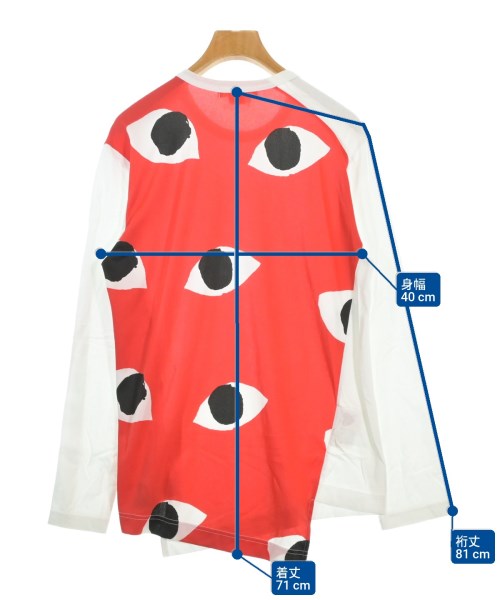 COMME des GARCONS（コムデギャルソン）Tシャツ・カットソー 白 サイズ:S レディース/2200673788054