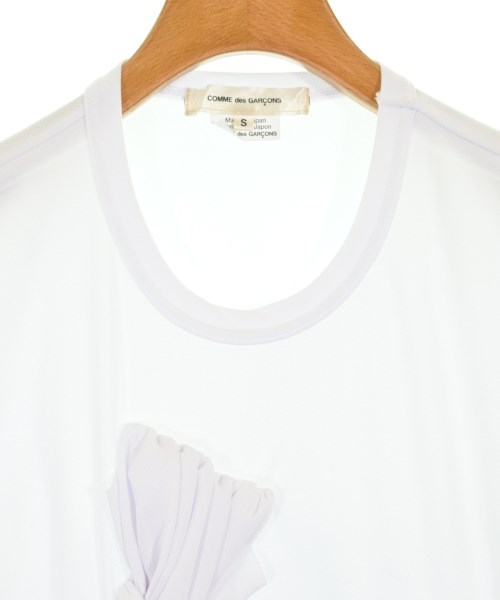 COMME des GARCONS（コムデギャルソン）Tシャツ・カットソー 白 サイズ:S レディース/2200674757080