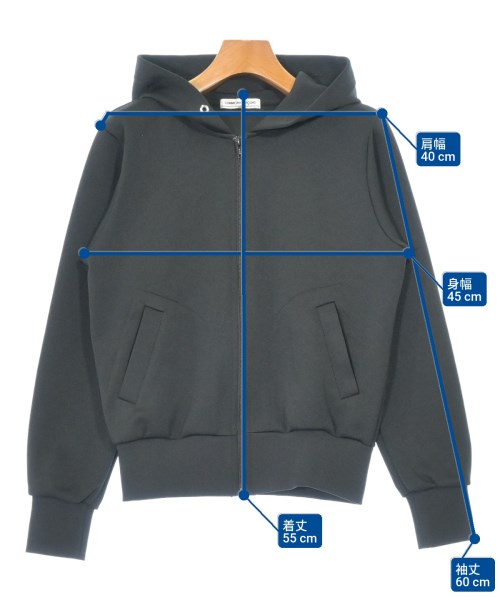 COMME des GARCONS（コムデギャルソン）パーカー 黒 サイズ:M レディース/2200675284097