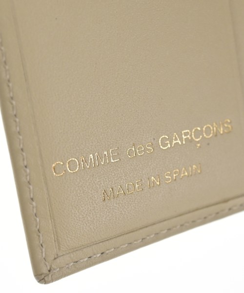 COMME des GARCONS（コムデギャルソン）カードケース ベージュ サイズ:- レディース/2200671519186