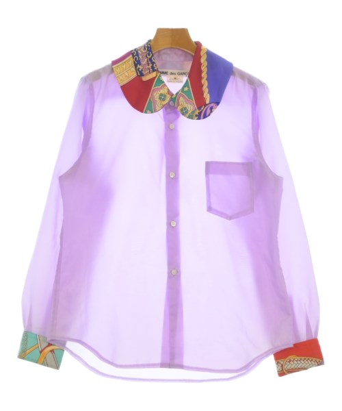 COMME des GARCONS(コムデギャルソン)カジュアルシャツ 紫 サイズ:M/2200672198014