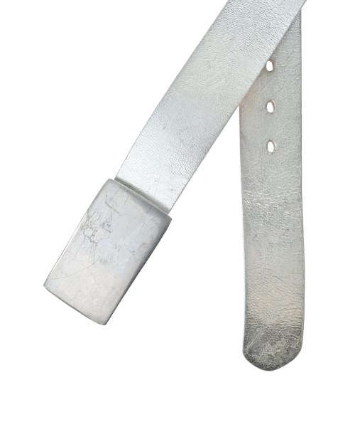 COMME des GARCONS（コムデギャルソン）ベルト シルバー サイズ:- レディース/2200676768060