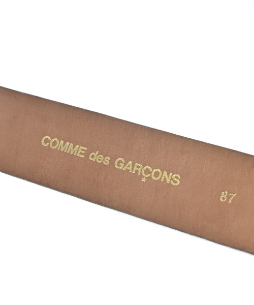 COMME des GARCONS（コムデギャルソン）ベルト シルバー サイズ:- レディース/2200676768060