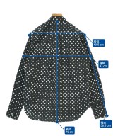 COMME des GARCONS（コムデギャルソン）カジュアルシャツ 黒 サイズ:S レディース/2200676788051