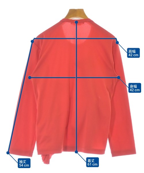 COMME des GARCONS（コムデギャルソン）Tシャツ・カットソー 赤 サイズ:S レディース/2200677162027