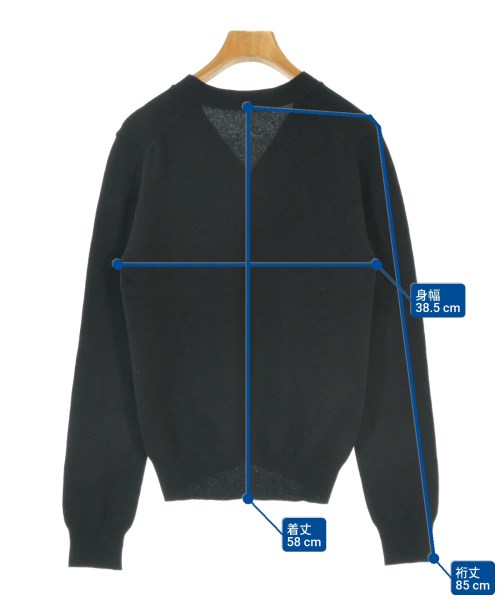 COMME des GARCONS（コムデギャルソン）カーディガン 黒 サイズ:M レディース/2200677396064