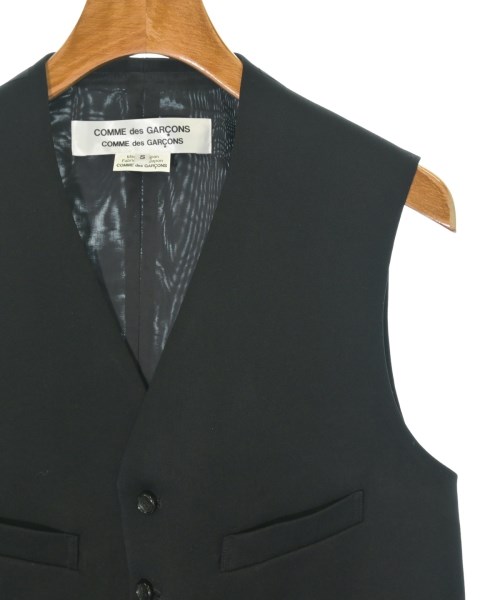 COMME des GARCONS COMME des GARCONS（コムデギャルソンコムデギャルソン）ベスト 黒 サイズ:S レディース/2200677423029