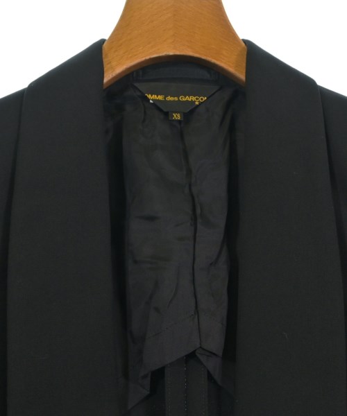 COMME des GARCONS（コムデギャルソン）テーラードジャケット 黒 サイズ:XS レディース/2200677427034
