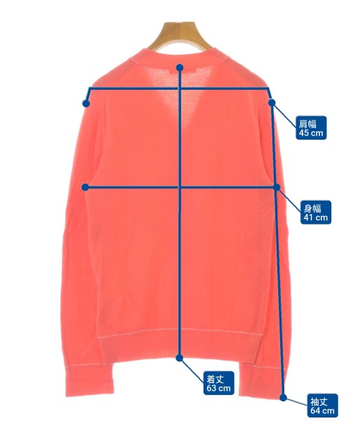 COMME des GARCONS（コムデギャルソン）カーディガン 赤 サイズ:S レディース/2200677549026