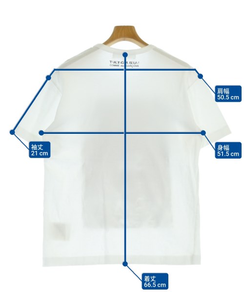 COMME des GARCONS（コムデギャルソン）Tシャツ・カットソー 白 サイズ:XL メンズ/2200677635026