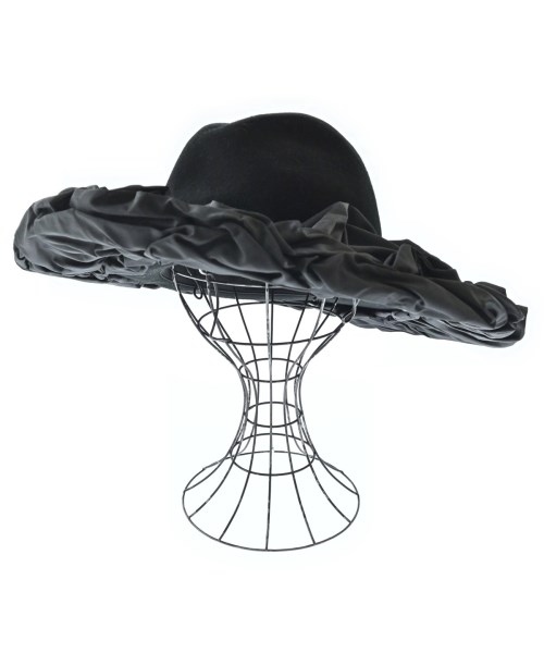 COMME des GARCONS(コムデギャルソン)ハット 黒 サイズ:-/2200677648071