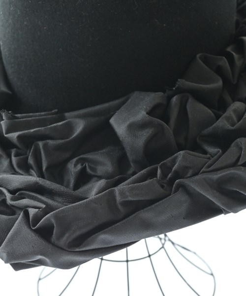 COMME des GARCONS（コムデギャルソン）ハット 黒 サイズ:- レディース/2200677648071