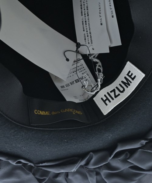 COMME des GARCONS（コムデギャルソン）ハット 黒 サイズ:- レディース/2200677648071