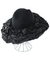 COMME des GARCONS（コムデギャルソン）ハット 黒 サイズ:- レディース/2200677648071