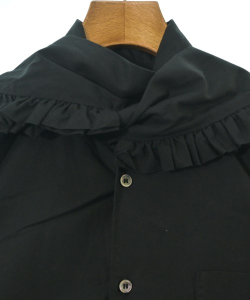 COMME des GARCONS（コムデギャルソン）カジュアルシャツ 黒 サイズ:XS レディース/2200678180044