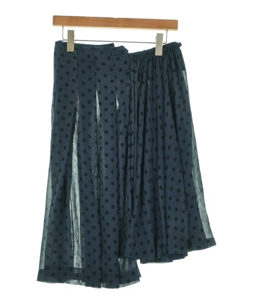 COMME des GARCONS（コムデギャルソン）ひざ丈スカート 紺 サイズ:S レディース/2200673631022