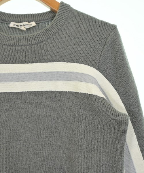 COMME des GARCONS（コムデギャルソン）ニット・セーター グレー サイズ:S レディース/2200678545126